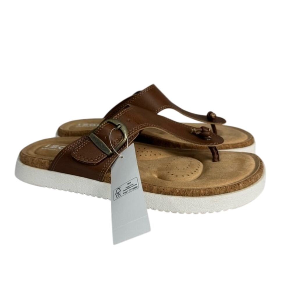 IZOD Women’s Sandals Size 9 Moleskin Footbed NEW # box 897 - Picture 3 of 10